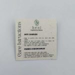 Οδηγίες χρήσης και ασφάλειας κεριών